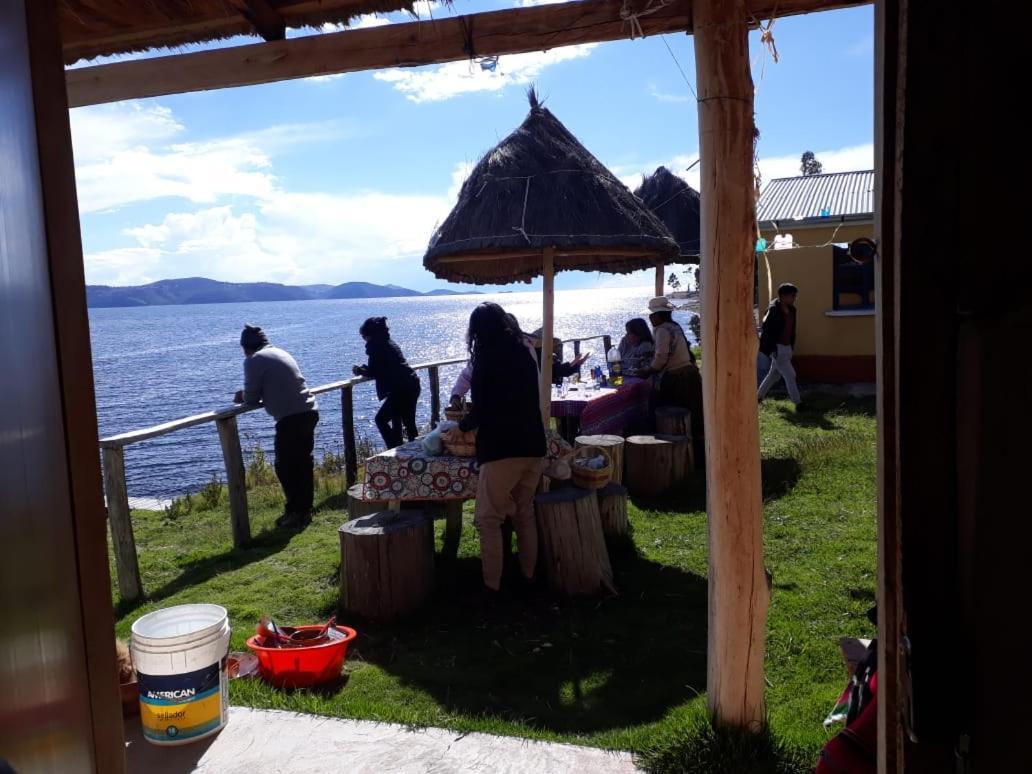 Hostal Luna Del Titikaka En Isla De La Luna Bolivia Otel Dış mekan fotoğraf