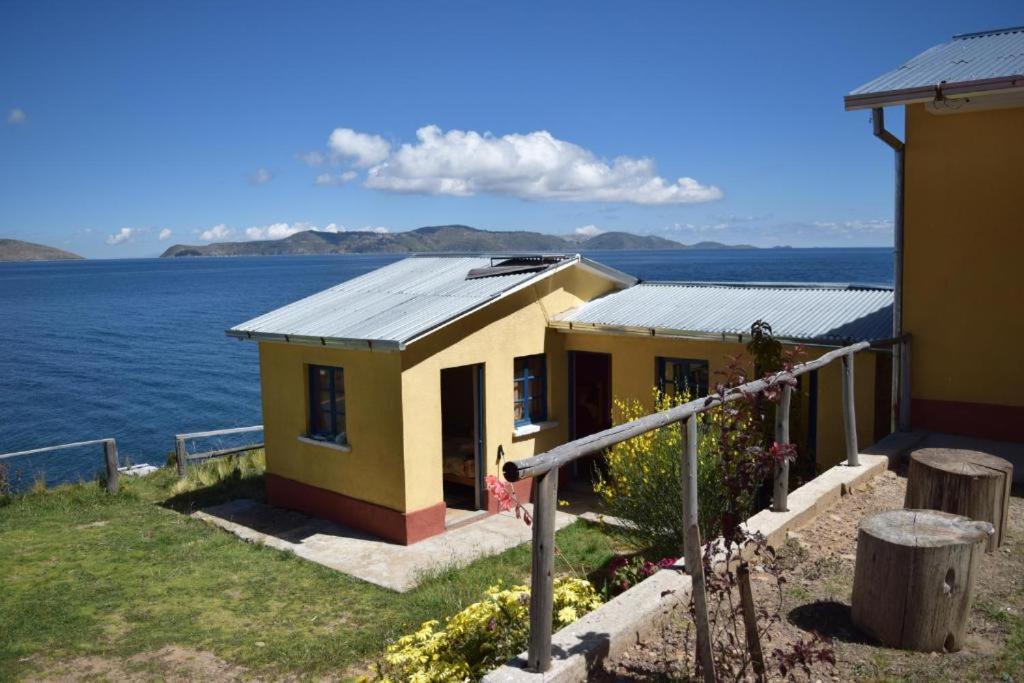 Hostal Luna Del Titikaka En Isla De La Luna Bolivia Otel Dış mekan fotoğraf